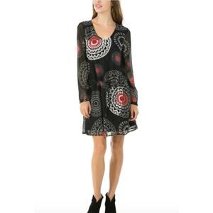 Desigual Boho Mandala Print Dress ✨ Size 40